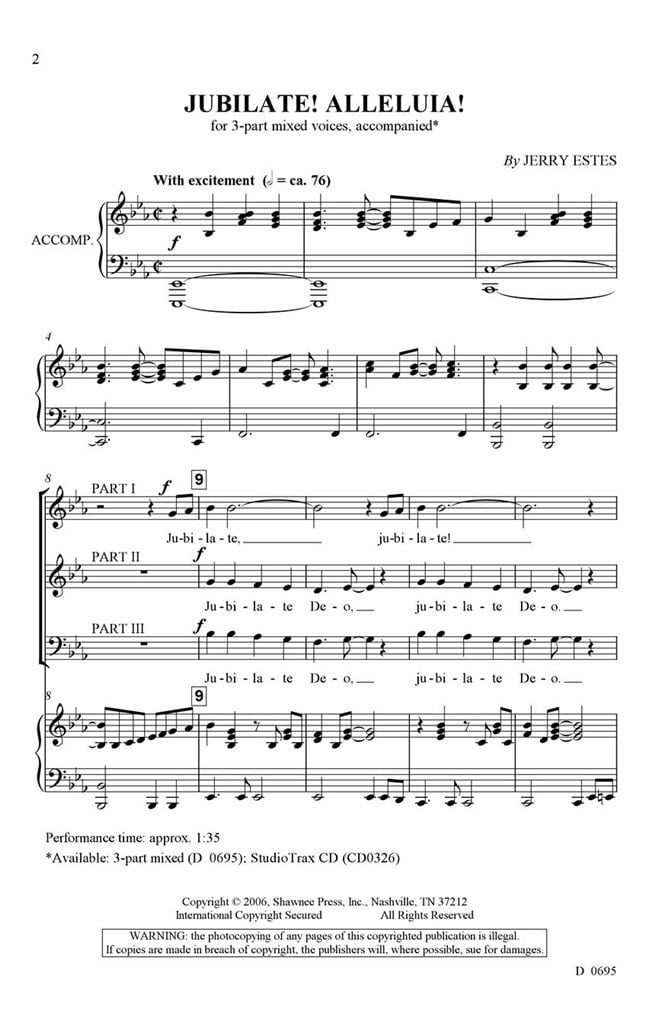 Jubilate! Alleluia!